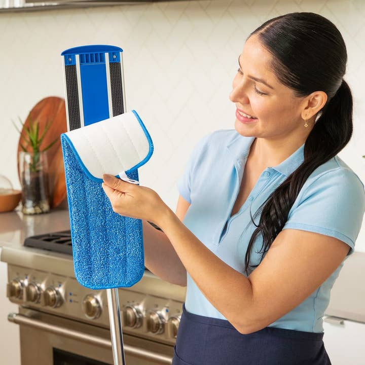 Microfiber Wholesale - Wholesale Mop - 18 Pack of 18" Microfiber Wet Mop Pad