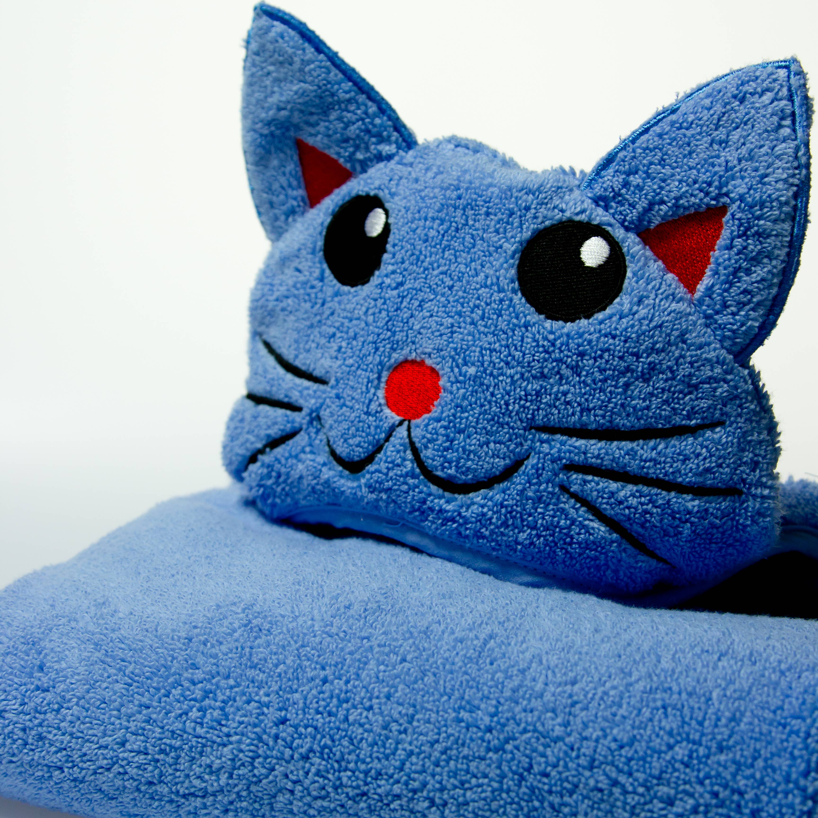 Little Ashkim - Wholesale Hooded Towel - Kids & Baby - Cat Hooded Turkish Towel3