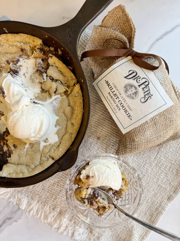 Chocolate Chip Skillet Cookie for wholesale by Dr. Pete's Foods
