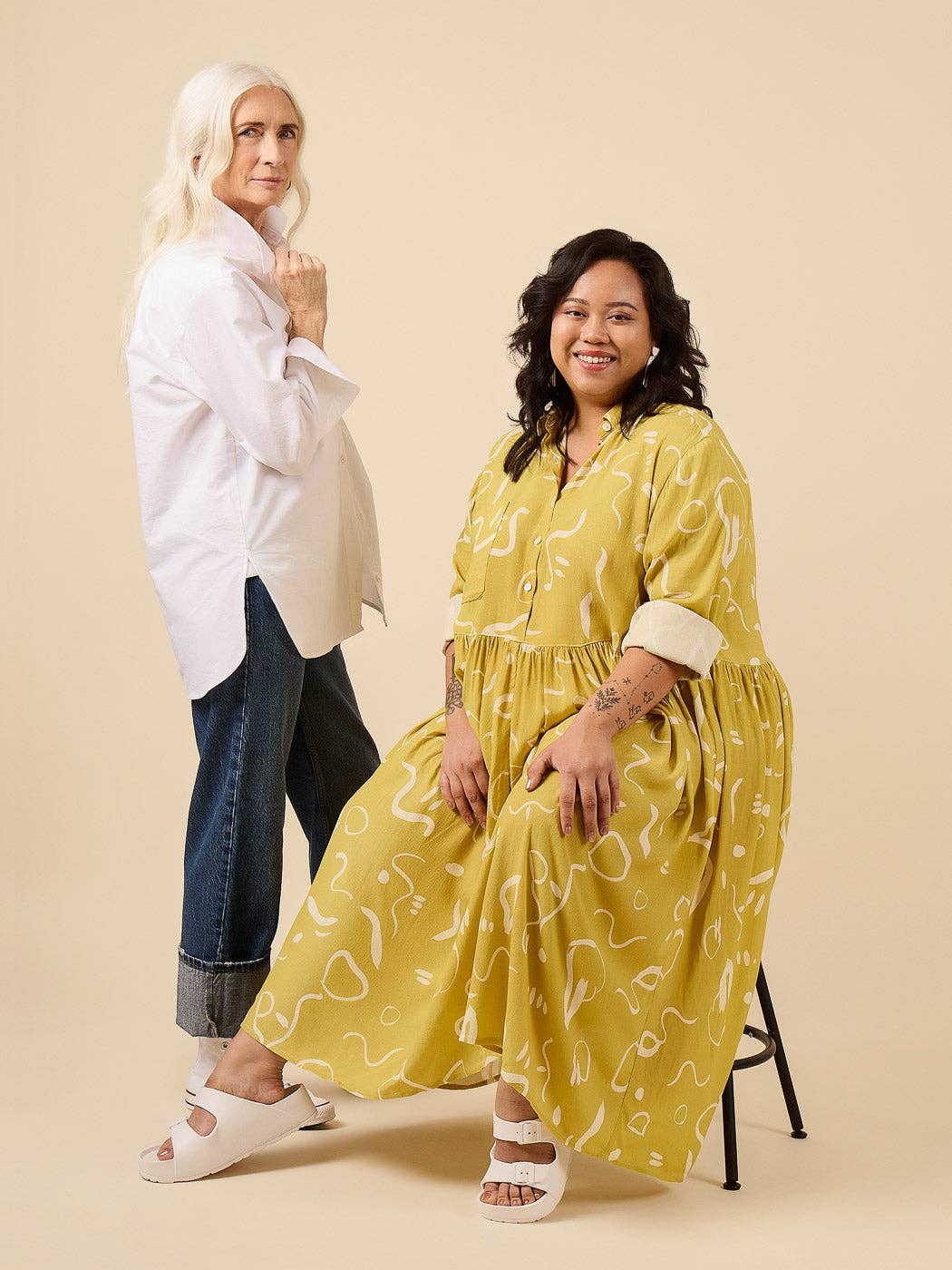 Closet Core Patterns - Wholesale Craft Sewing Kit - Jenna Shirt + Shirtdress Sewing pattern30