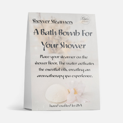 Ani’s Market LLC - Wholesale Shower Steamer/Bomb - Natural Tangerine Ginger Essential Oil Shower Steamers/Bombs4