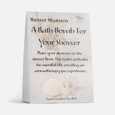 Ani’s Market LLC – wholesale Shower steamer/bomb – Natural Tangerine Ginger Essential Oil Shower Steamers/Bombs4