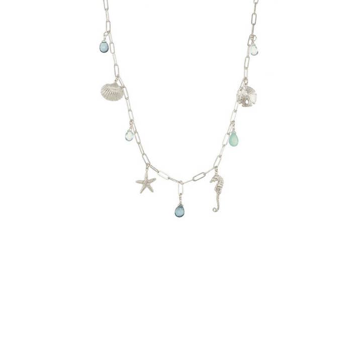 Collier à breloques courte Sealife pour la vente par Catherine Weitzman