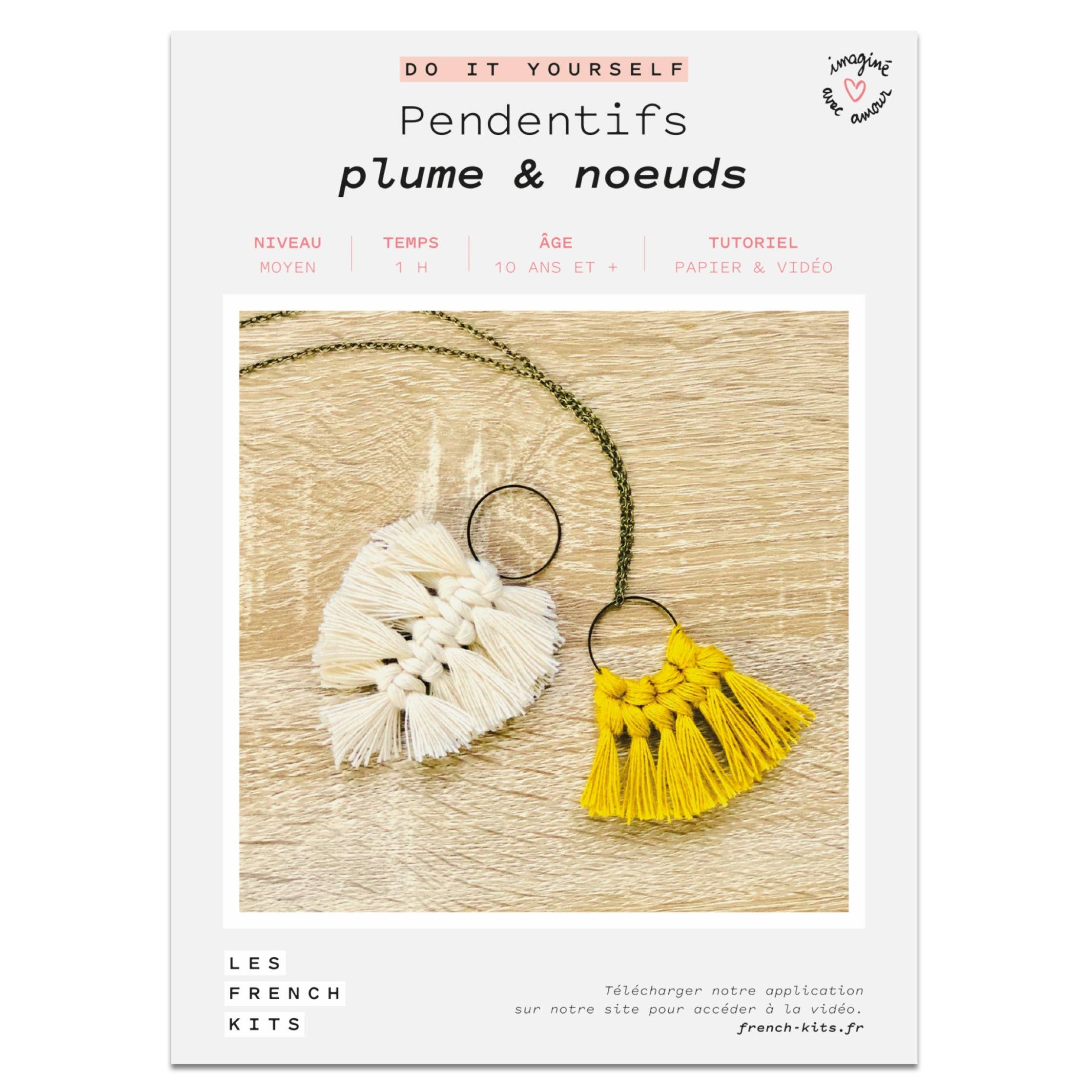 French Kits – Großhandel Scherz-/Geschenkartikel – French'Kits - Heimwerken - Anhänger - Feder & Knoten1