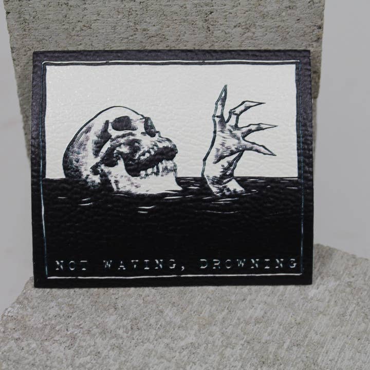 Godmachine - Wholesale Sticker - Leather Look Sticker Patch Assorted Designs2