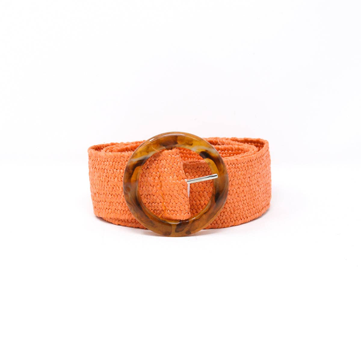 German Fuentes Handbags - Vente Ceinture – femme - CEINTURE ÉLASTIQUE EN RAFFIA AVEC BOUCLE EN RÉSINE5