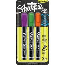 Everyday Supply Co - Wholesale Marker - Sharpie Wet Erase Chalk Markers, 3-Pack, Opaque Barrel0