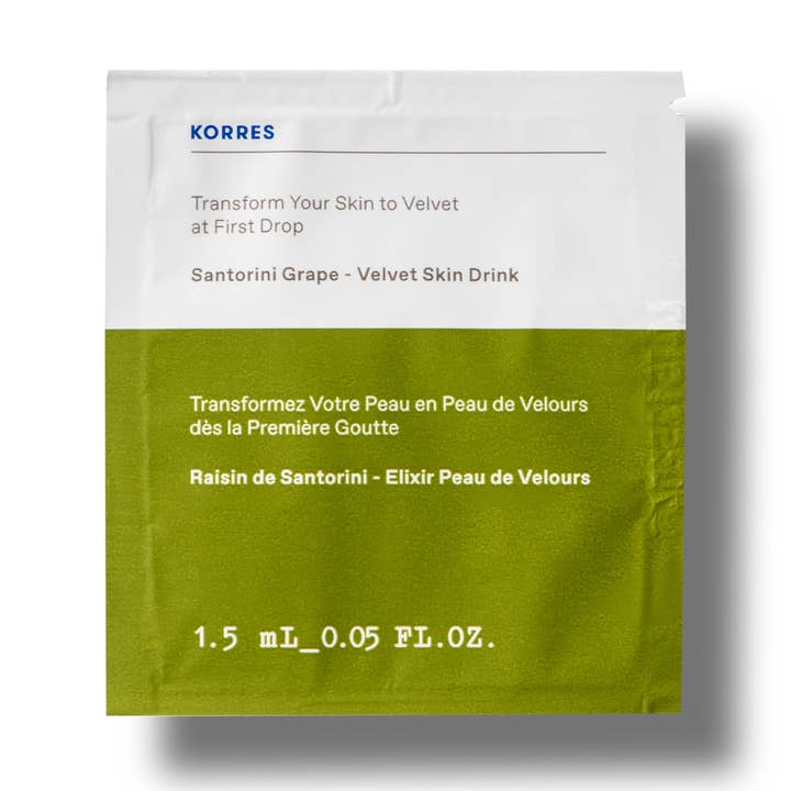 Santorini Grape Velvet Skin Drink 1.5ML for wholesale by KORRES USA LTD