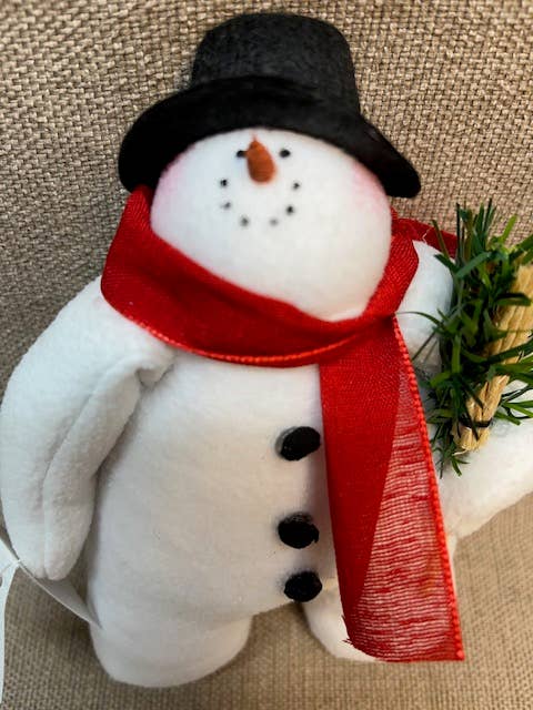 Sandy Pants Snowmen - Wholesale Christmas Decoration - Fleece Stuffed Snowman_Sandy Pants Parson Brown3