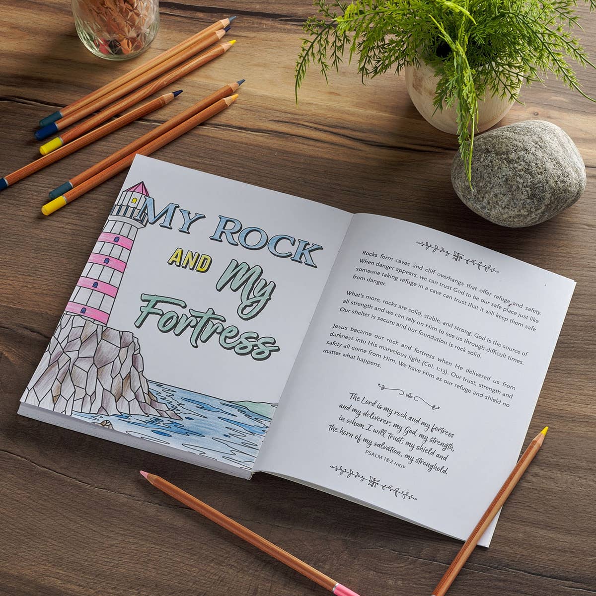 Christian Art Gifts - Wholesale Journal/Diary - The Names of Jesus Prompted Coloring Prayer Journal4