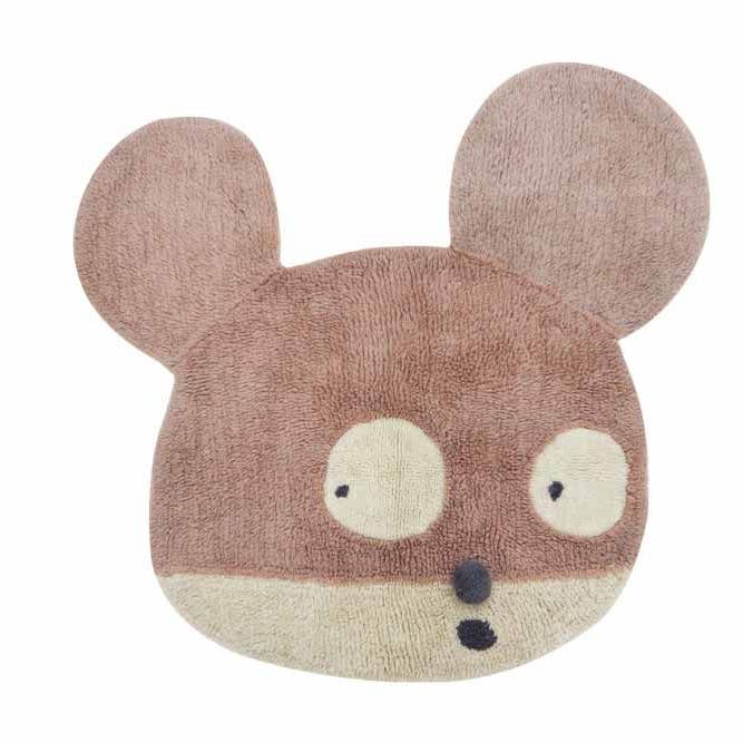 Woolable Rug Miss Mighty Mouse for wholesale by Lorena Canals