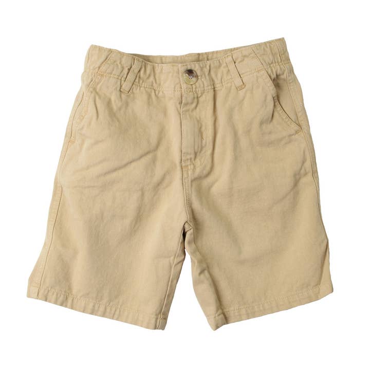 Wes & Willy JT Twill Short/Khaki for wholesale by Wes and Willy