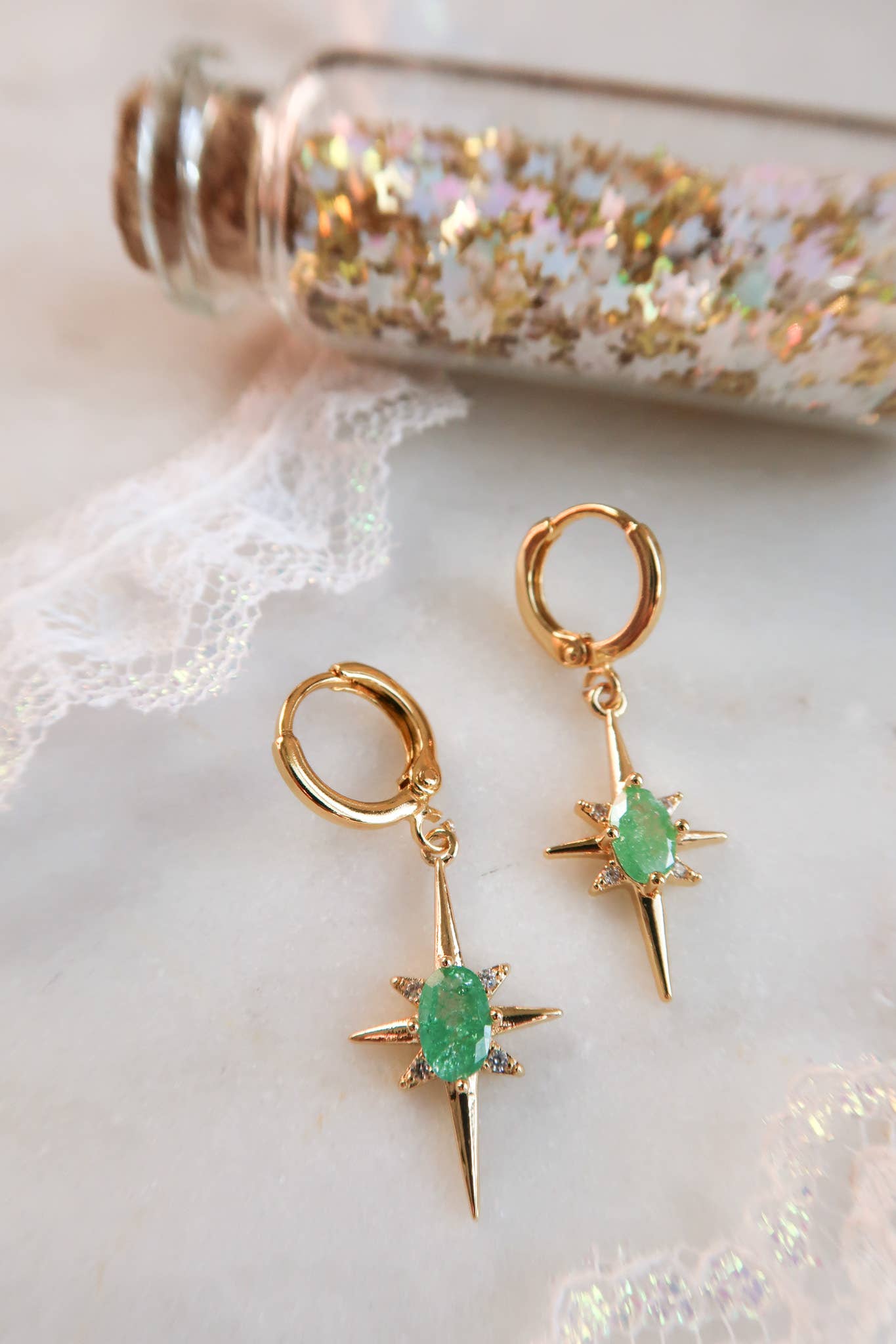 Bittersweet - Wholesale Huggie Earrings - Forest of Stars Earrings3