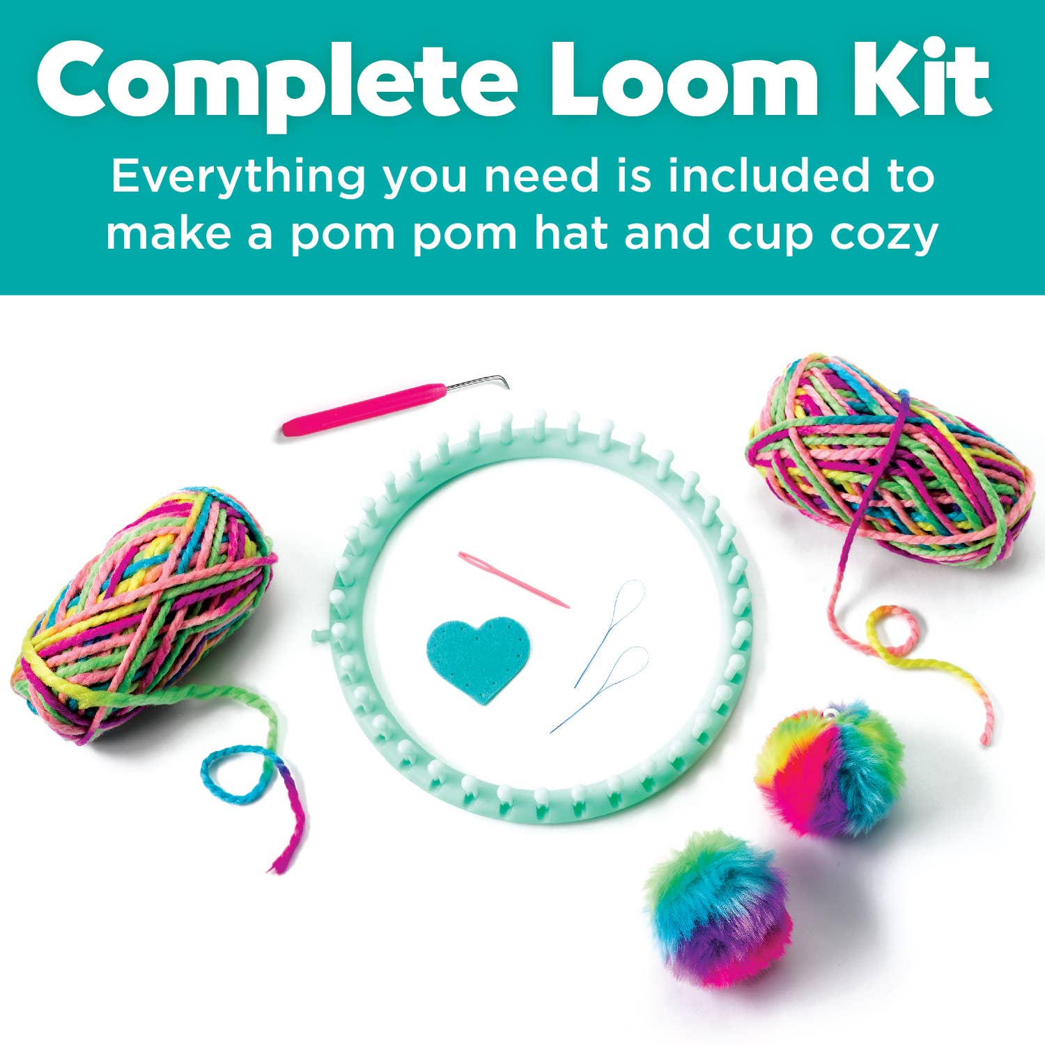 Faber-Castell / Creativity for Kids - Wholesale DIY Craft Kit - Kids - Quick Knit Loom - DIY Craft Kit for Kids1