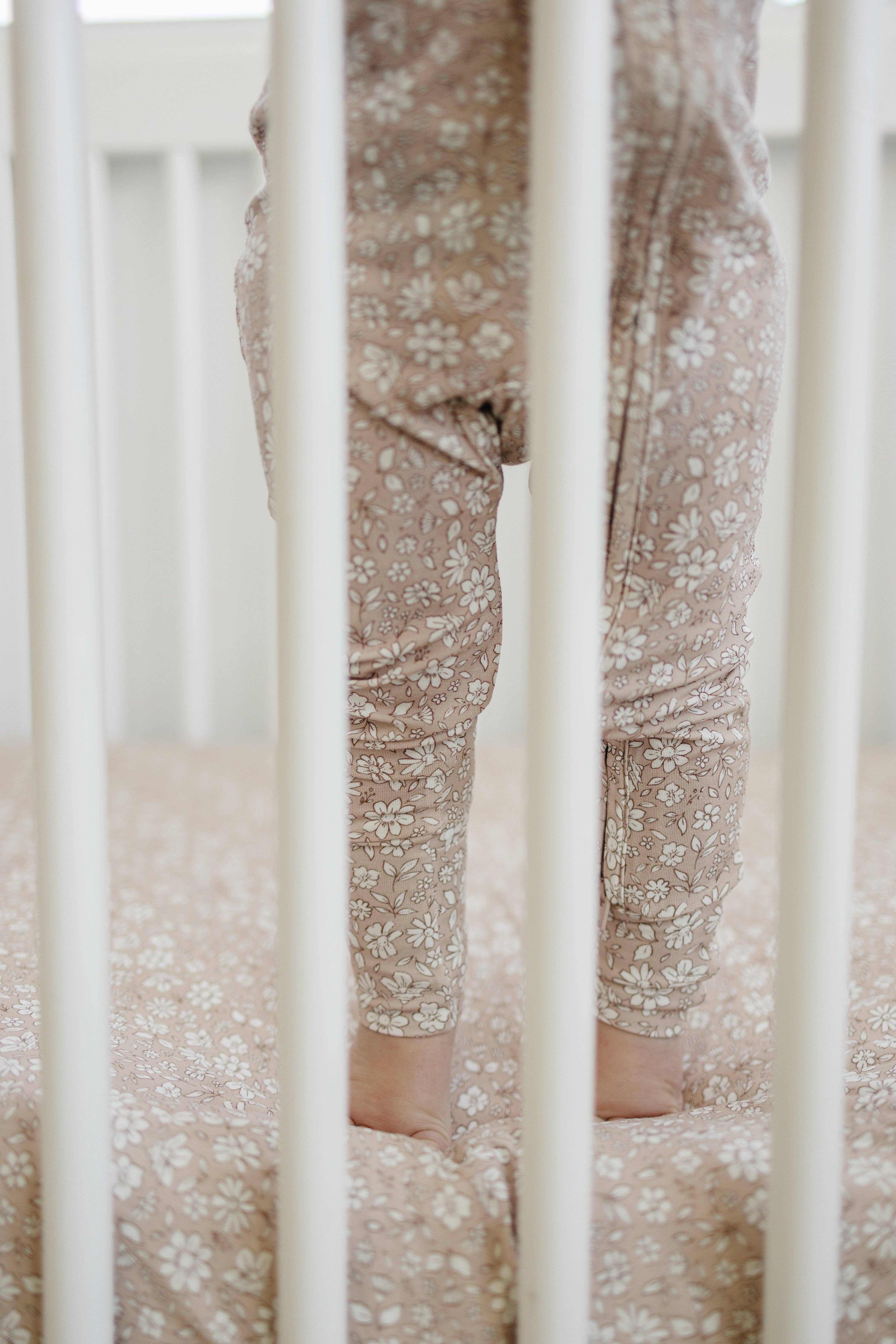 Little Joy Co. - Wholesale Sleepsuit - Baby - Dainty Ditsy Bamboo Zippy Romper4