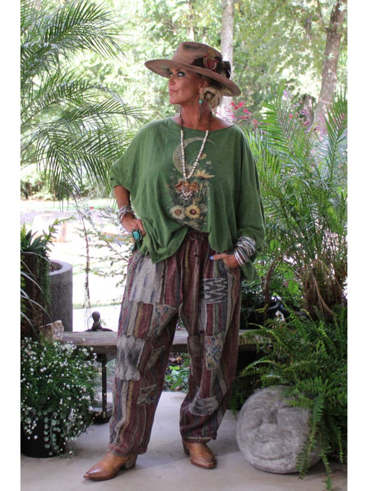 Stormy Evening Pants - Plum for wholesale by Jaded Gypsy