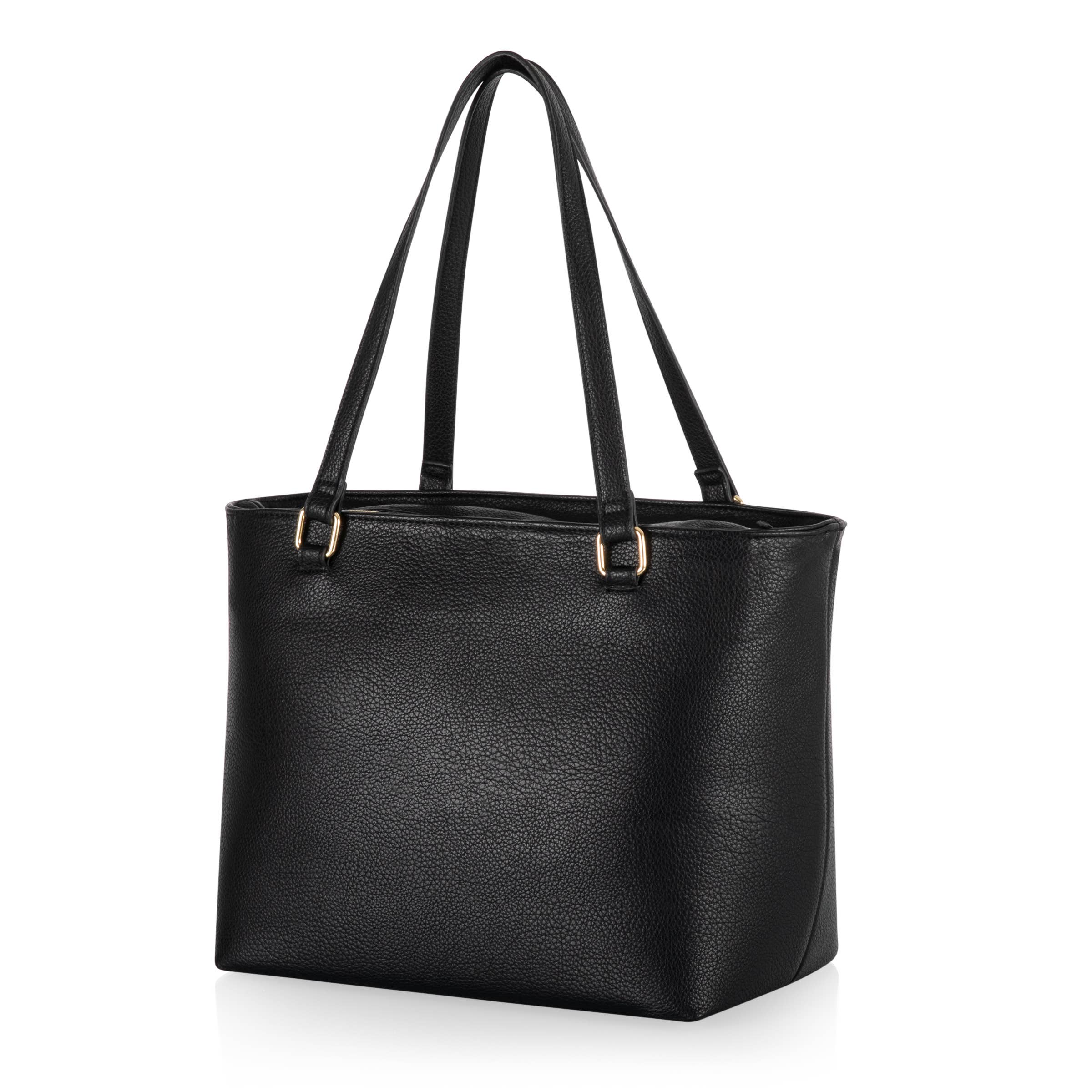 Black Uptown Cooler Tote Bag, (Black) for wholesale on Faire4