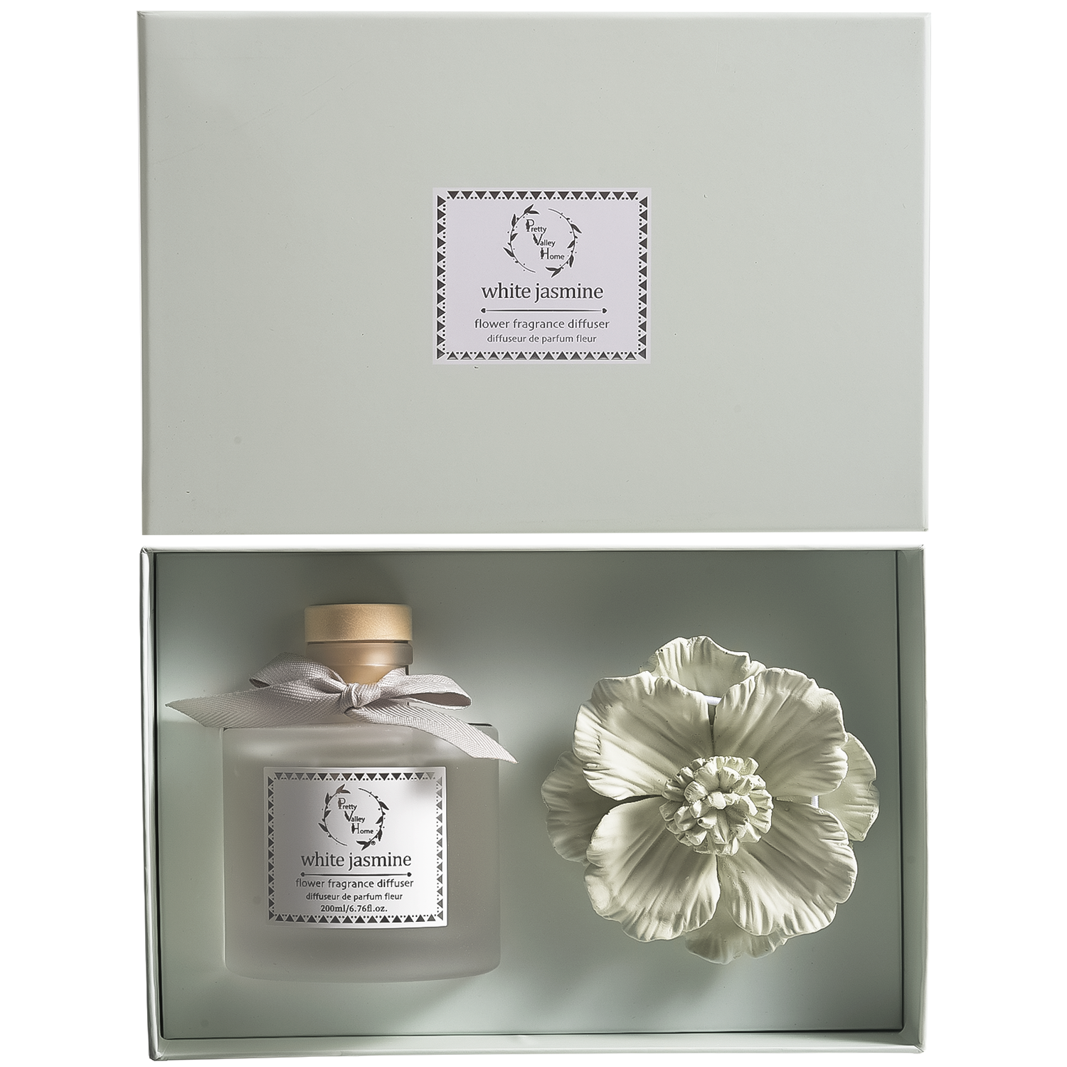 Pretty Valley Home – wholesale Reed diffuser – Diffuser Sets Gifts Ceramic Flower (2025)-Pretty Valley Home5