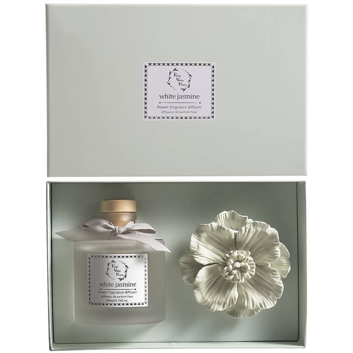 Pretty Valley Home - Wholesale Reed Diffuser - Diffuser Sets Gifts Ceramic Flower (2025)-Pretty Valley Home15