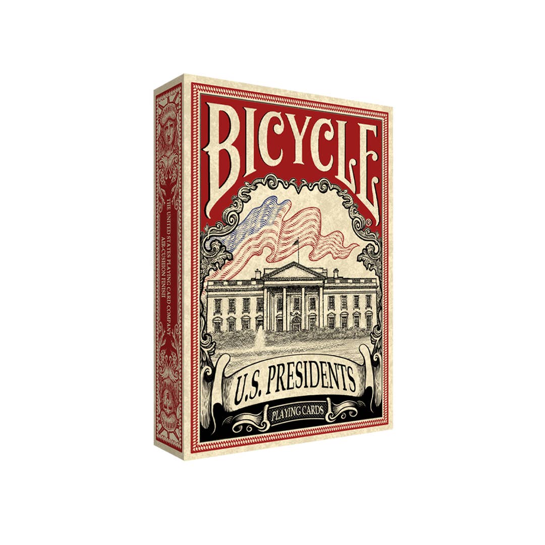 Collectible Playing Cards - Wholesale Playing Cards - Bicycle US Presidents Playing Cards (Red)