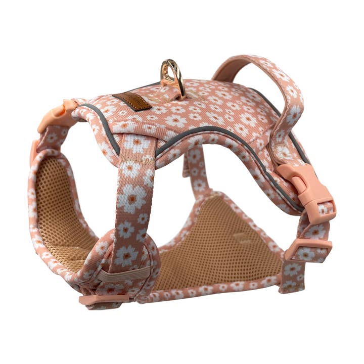 3-click harness Flora for wholesale by Puppy Bohème