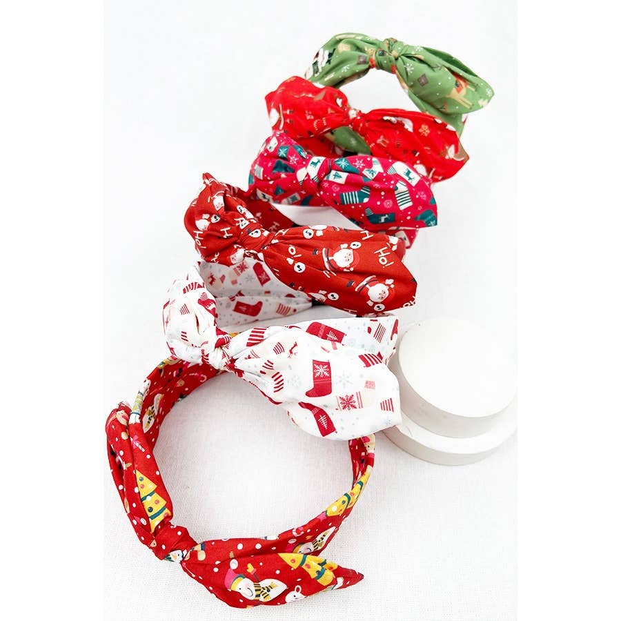 MÉLANGER LA COULEUR Bandeau à Thème de Noël - Design Noué avec Style en vente sur Faire1