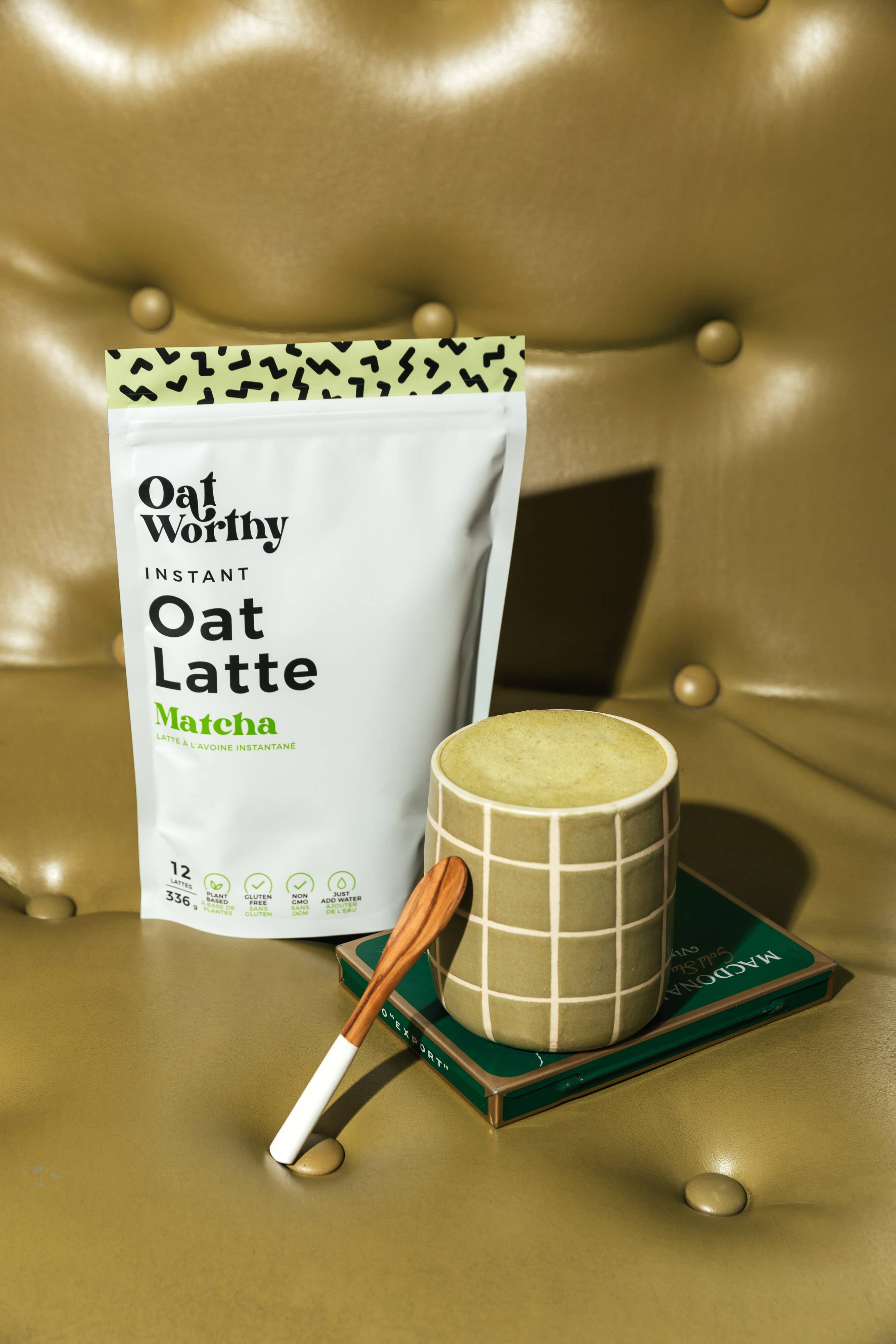 Oatworthy - Wholesale Beverage Mix - Oat Milk Latte - Matcha1