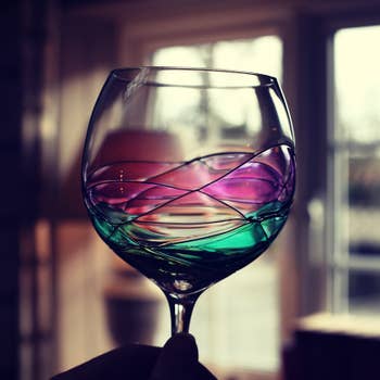 Aurora Stemless Wine Glass - Morven Scotland