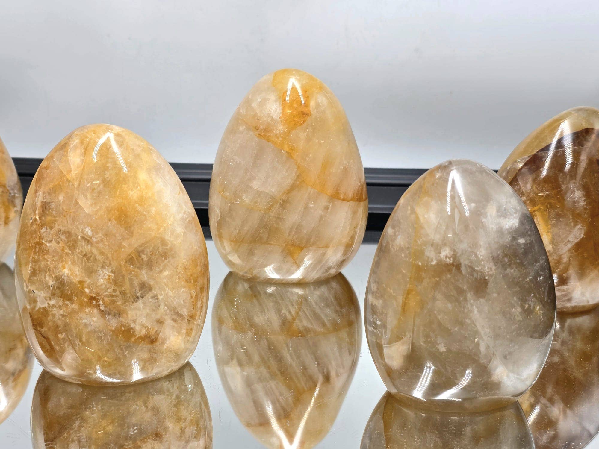 Distinction Crystals - Wholesale Spiritual Stone/Crystal - Large Golden healer Quartz Crystal Freeform 500-700g1