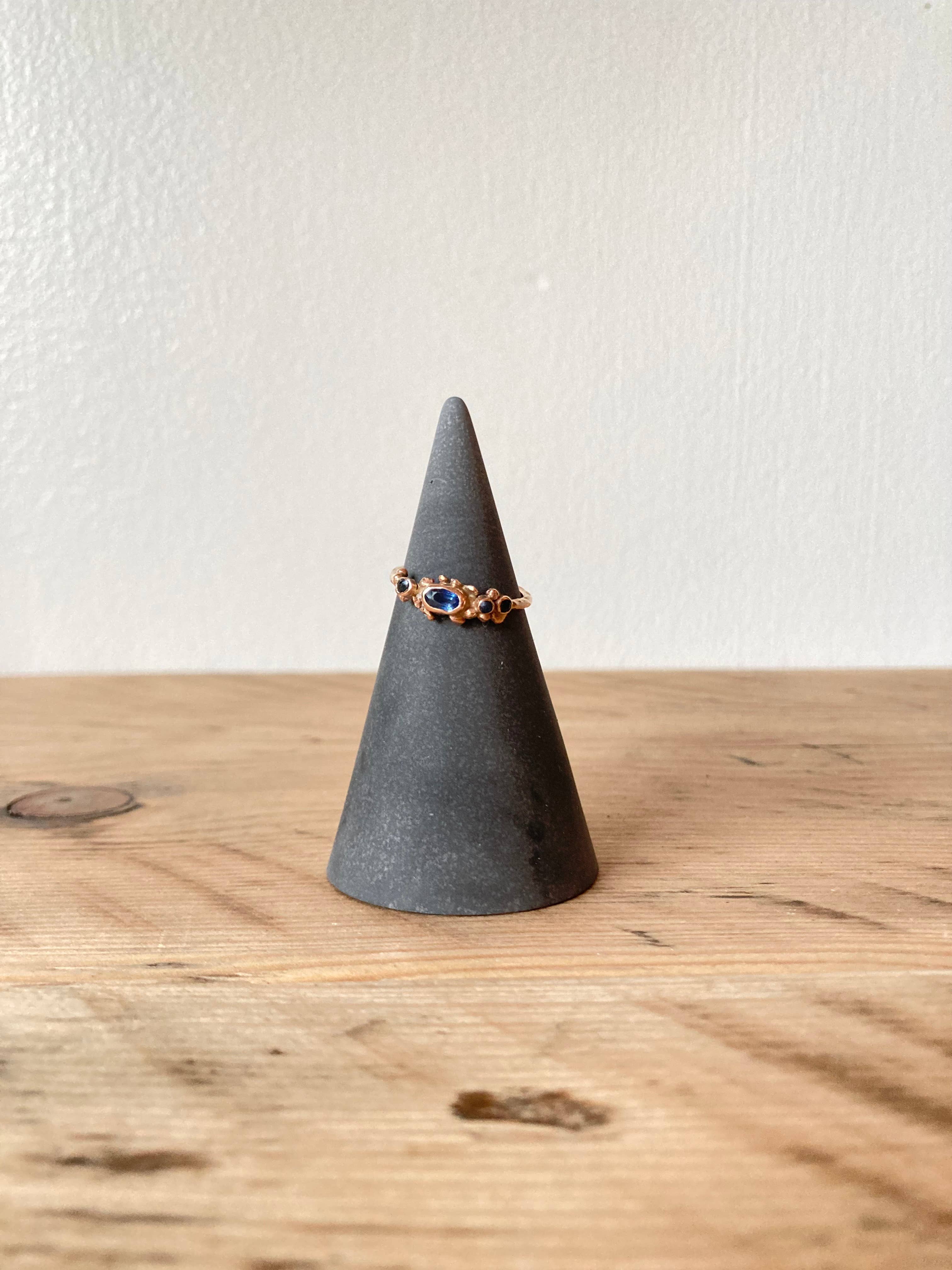 Piece by Jackson - Wholesale Jewelry Stand & Display - Hand Poured Jesmonite Ring Cone Display3