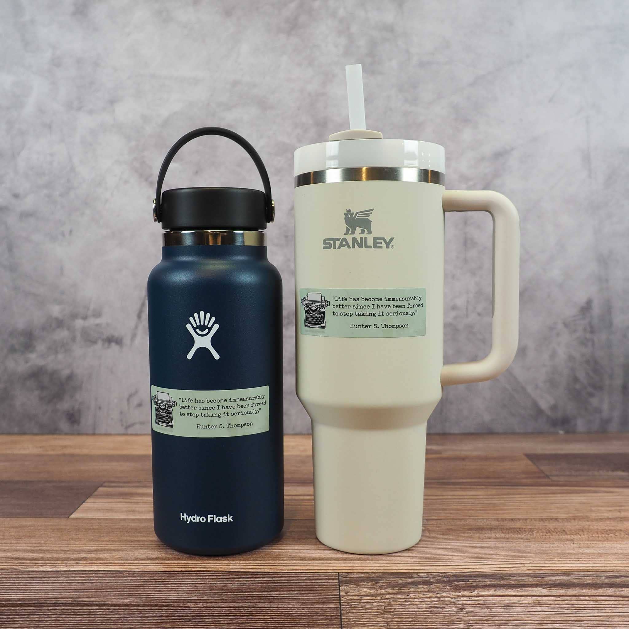 Sentinel Supply - Wholesale Sticker - Hunter S Thompson Quote Sticker1