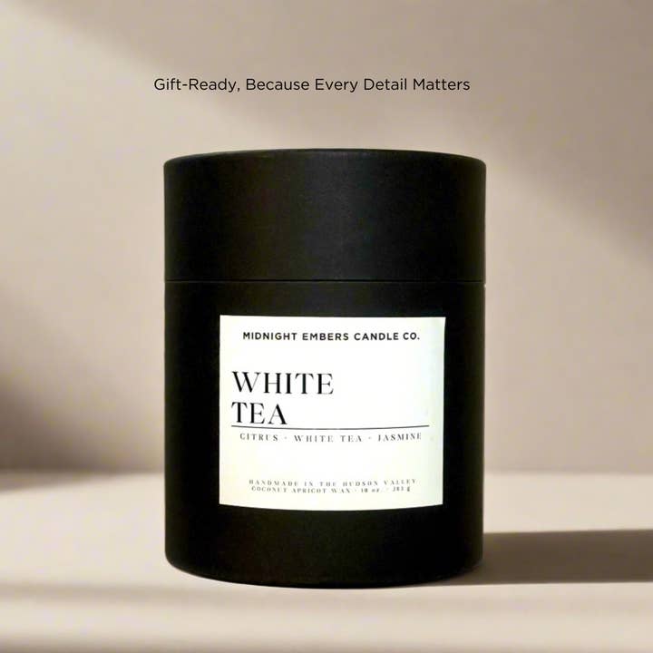 Midnight Embers Candle Co. - Wholesale Jar/Filled Candle - Hearth + Home 10 oz. Candle Perfect Holidays Christmas 20251