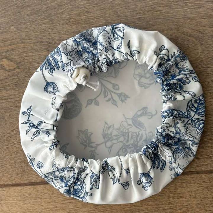 Kit Carson Accessories - Wholesale Food Storage Wrap/Bag - Dish covers - Blue Transferware 7 to15" & 9X13 Casserole pan3