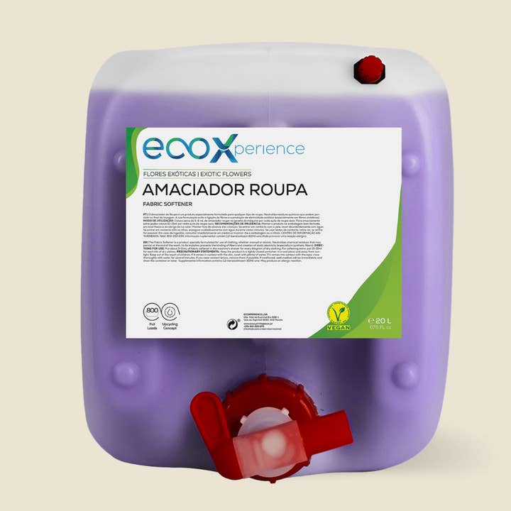 Ammorbidente per Bucato Fiori Esotici 20LT per la vendita all'ingrosso da parte di Ecoxperience