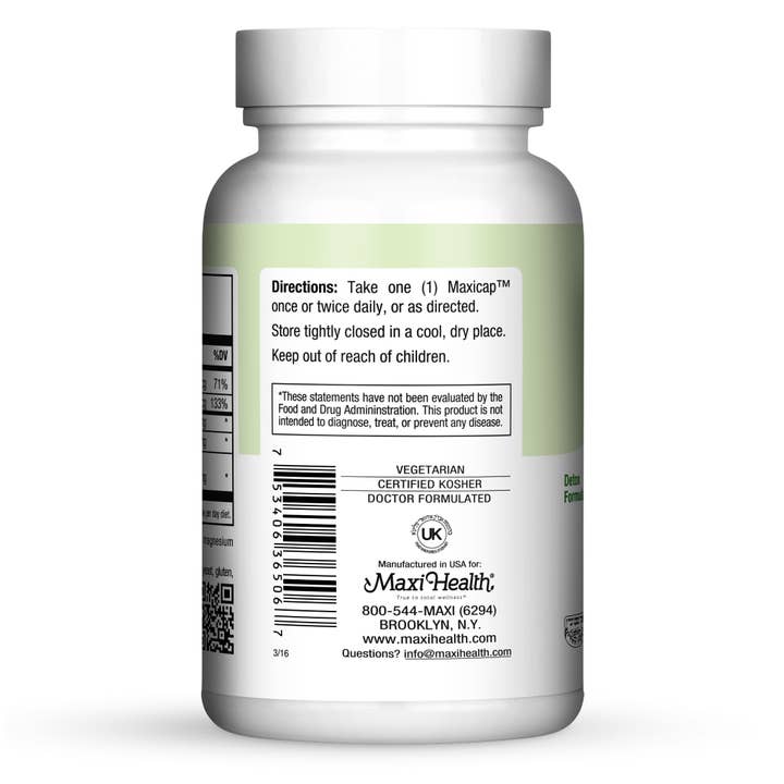 Maxi Health - Wholesale Oral Supplement/Vitamin - NAC Complex