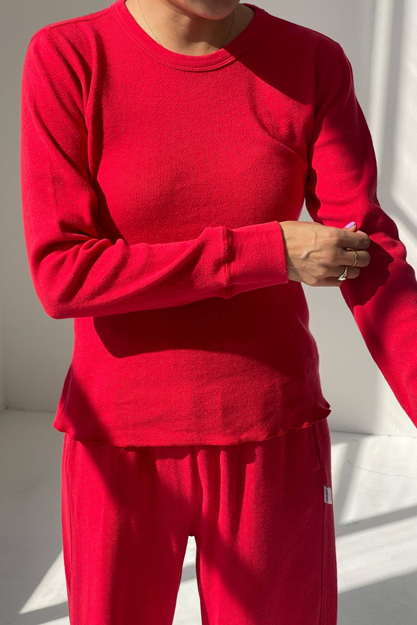 Le Bon Shoppe - Vente T-shirt – femme - T-shirt Fondamental Pointelle (2S-2M-1L)13