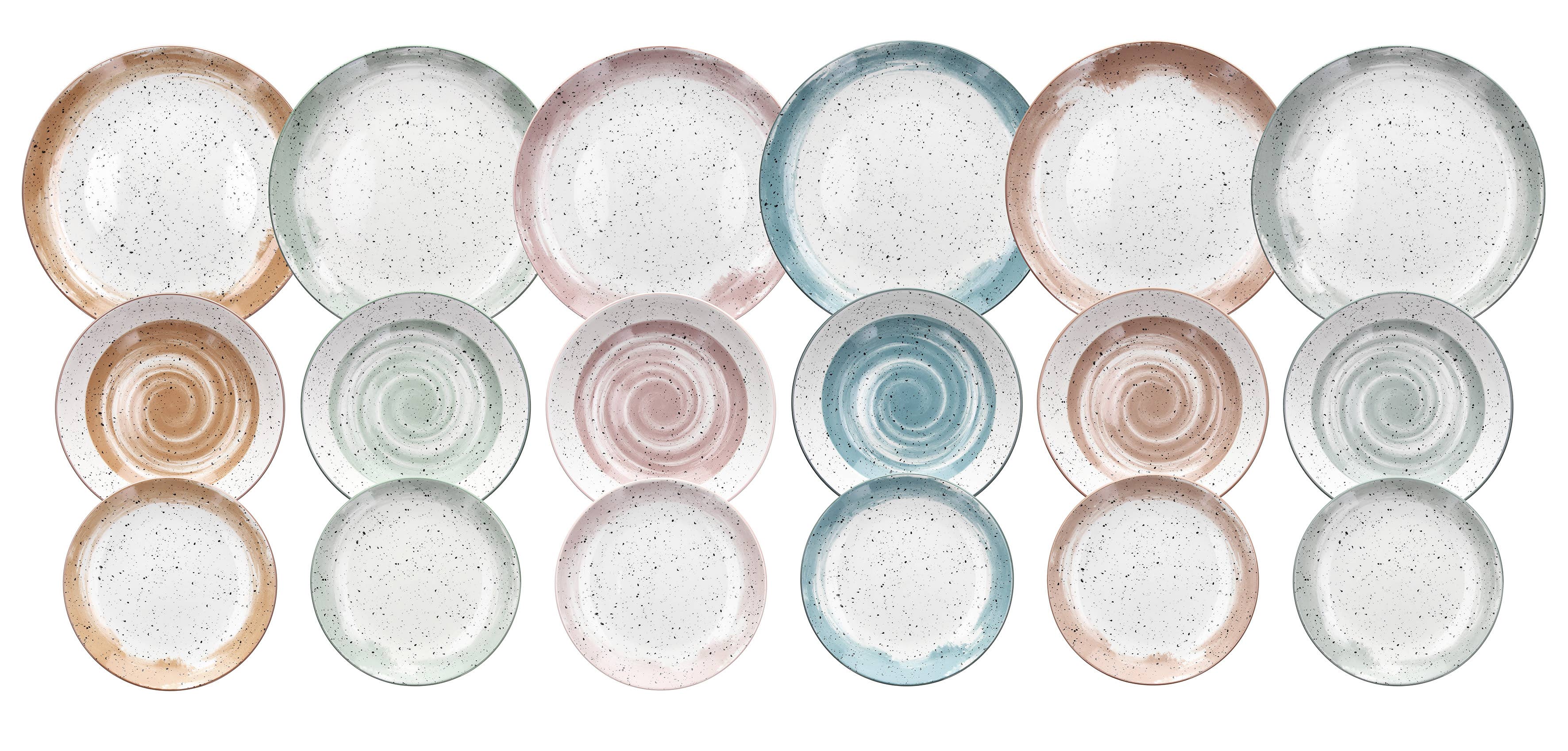 Tognana - Wholesale Dinnerware Set - Madison Sienna Table Set 18 Pcs4