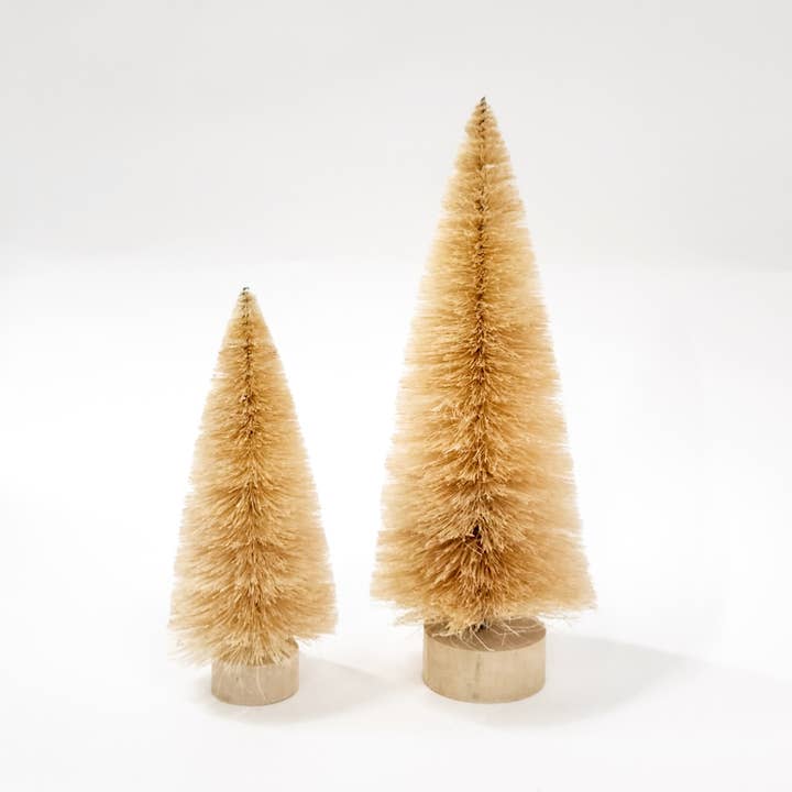 Natural Bottlebrush Cone Tree (Natural) for wholesale by Dekorasyon Gifts Decor