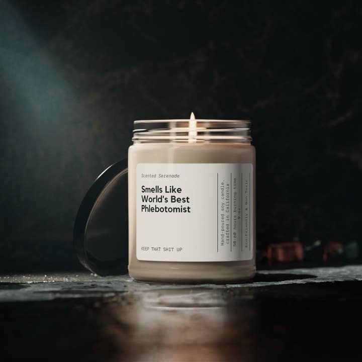 Phlebotomist Graduation Gift Candle and other Purchase Wholesale phlebotomist. Free Returns & Net 60 Terms on Faire trending on Faire.