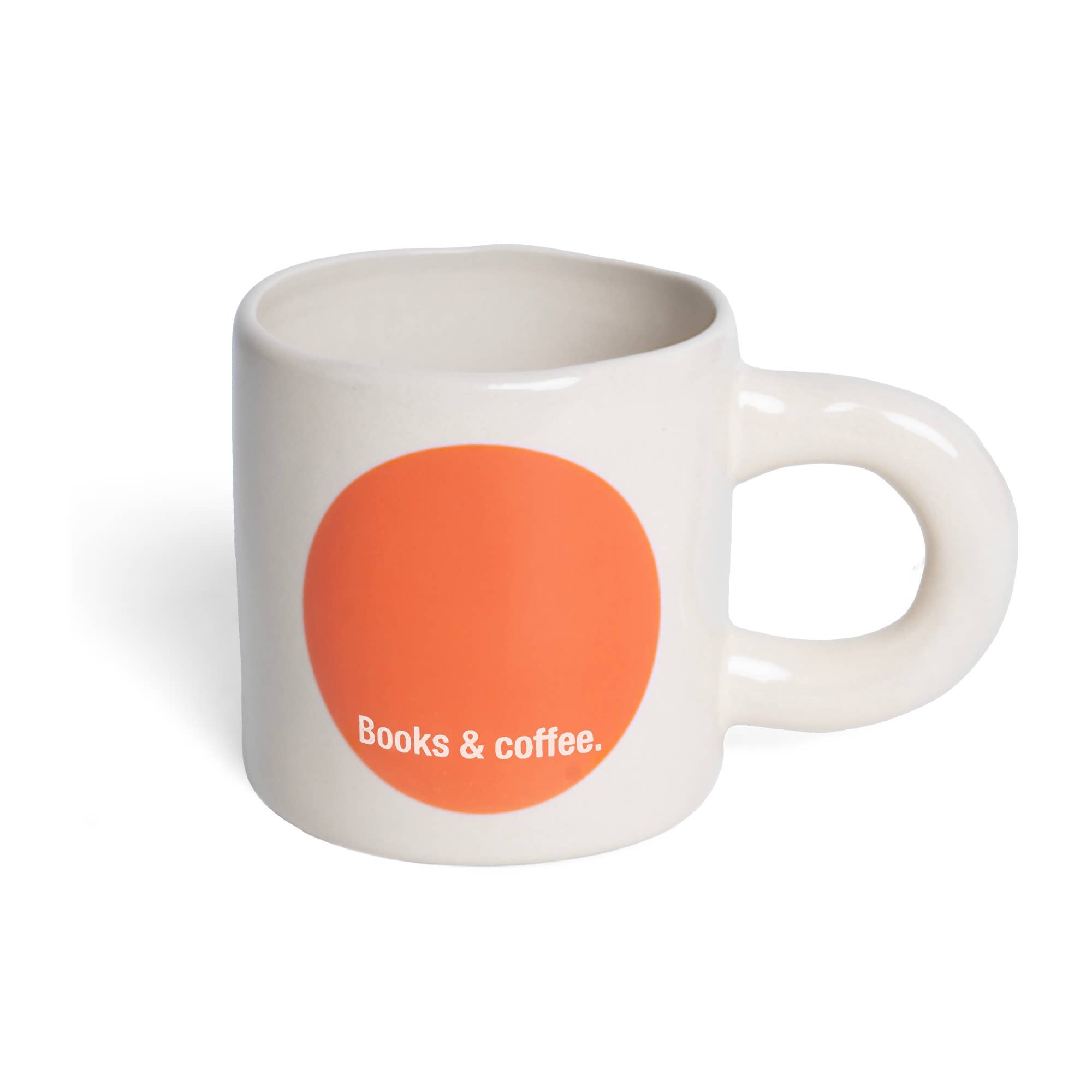 Helio Ferretti - Vendita all'ingrosso Tazza - Tazza rossa books&coffee HF1