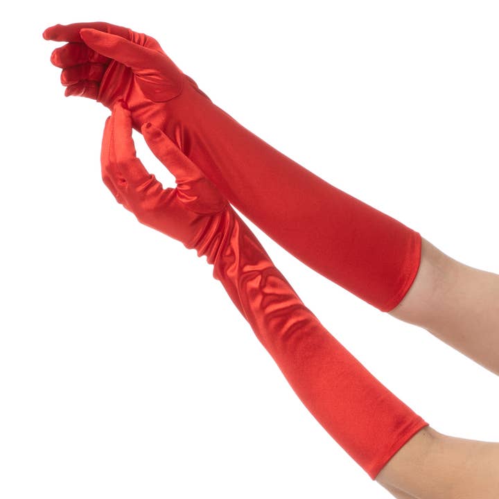 Stylex Party - Wholesale Gloves - Women's - Ladies Long Gloves Elegant Fancy Dress Prom Costume Wedding