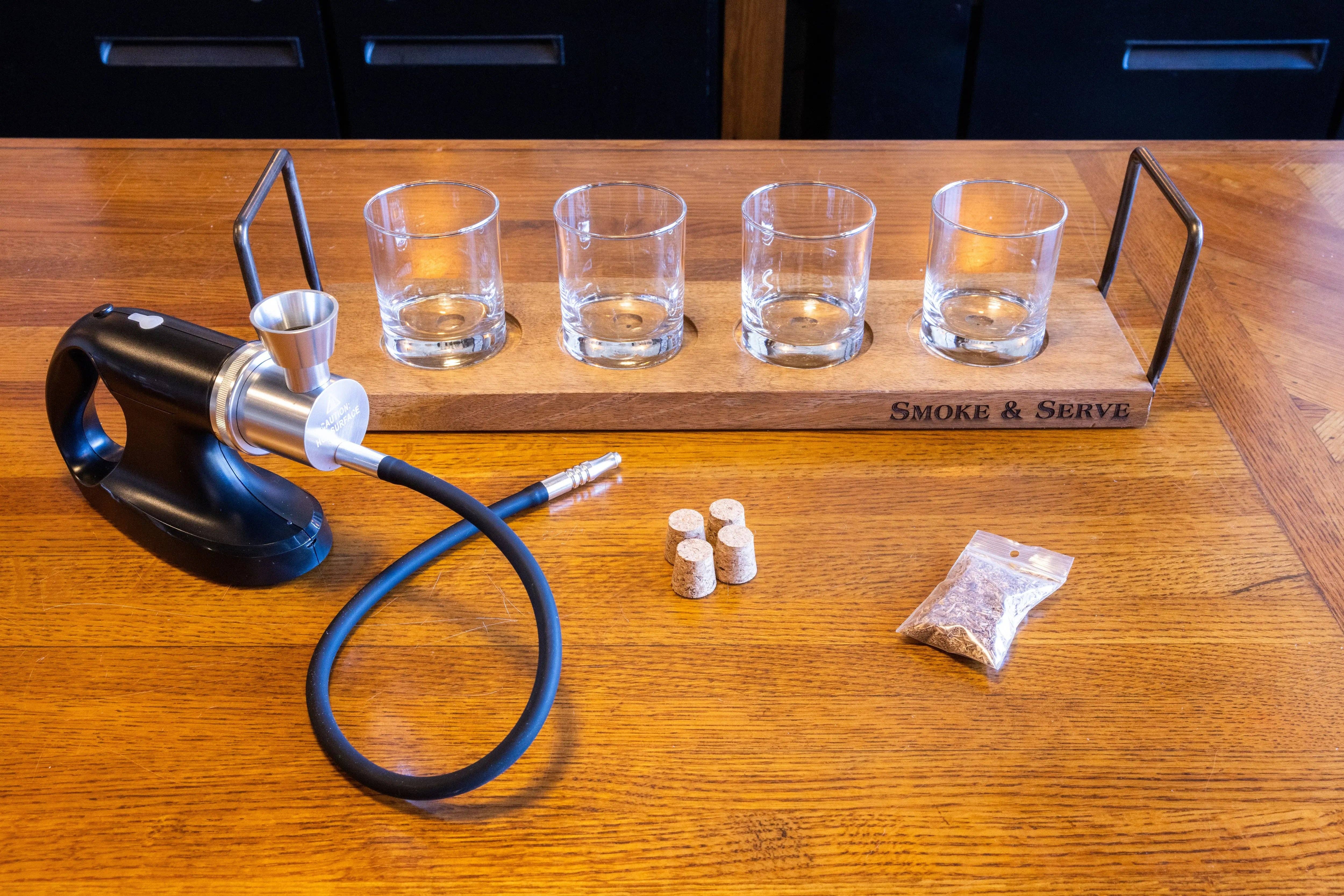 Smoke & Serve - Wholesale Bar Tool - Smoke & Serve Cocktail Smoking Kit