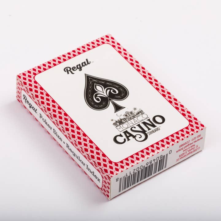 Regal Games - Wholesale Playing Cards - Casino Standard Playing Cards PDQ of 12