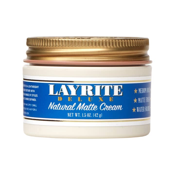Layrite Deluxe - Wholesale Hair Styling Gel/Mousse - Layrite Natural Matte Cream3