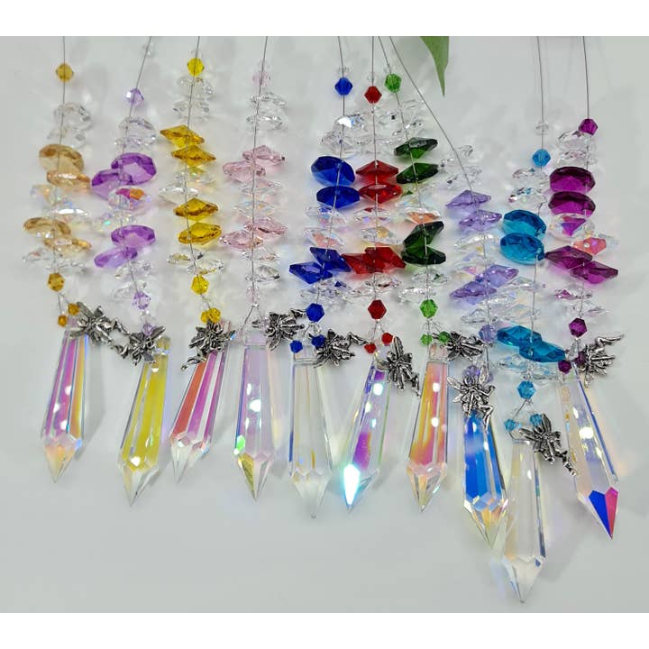 Gifts N Crystals - Wholesale Suncatcher - Fairy Suncatchers, icicle crystals1