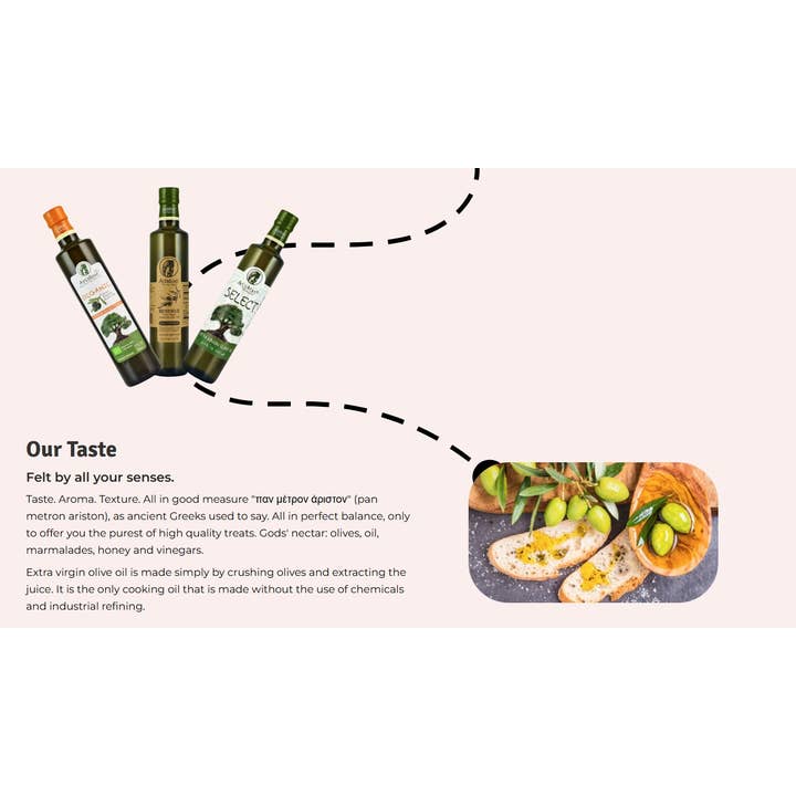 Ariston Specialties - Wholesale Olive Oil - Ariston EVOO Greek Organic Olive Oil 16.9oz5