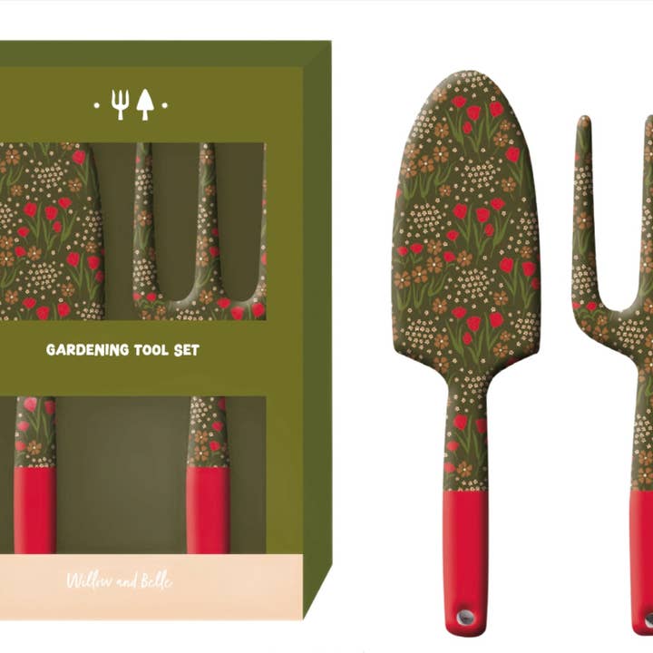 Willow et Belle Ensemble d'Outils de Jardin Fourchette et Truelle pour la vente par Robert Frederick Ltd