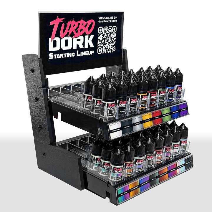 Starting Lineup Mini Rack (3 count x 16 colors) for wholesale by Turbo Dork