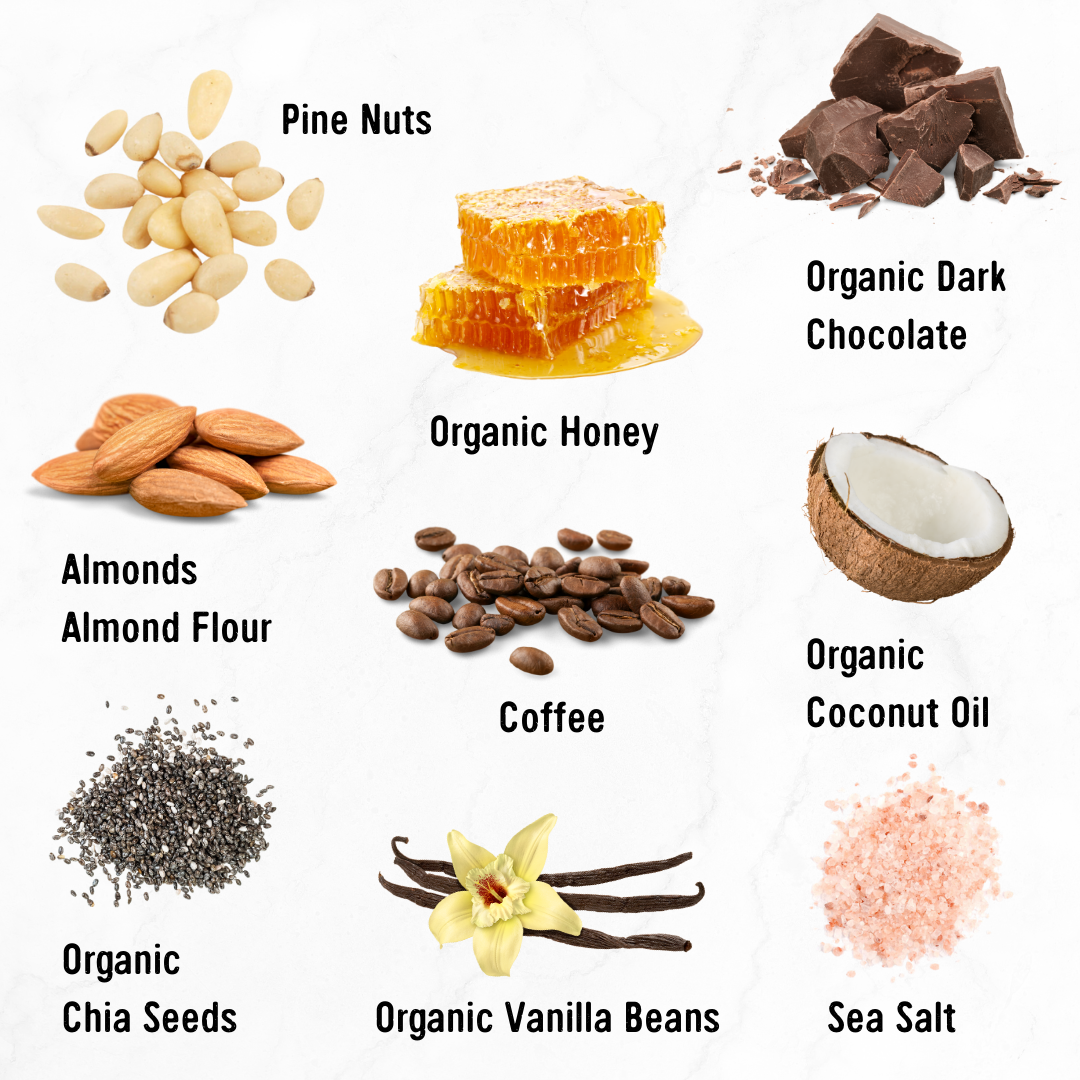 Taos Bakes - Wholesale Snack Bar - Pinon Coffee + Dark Chocolate | Snack Bars | 1.8oz1