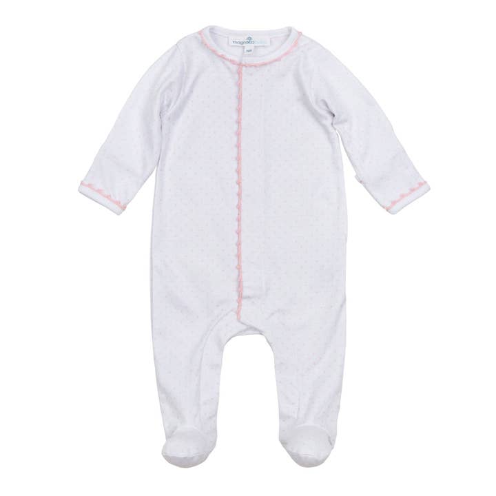 Little Love Footie - Pink for wholesale by Magnolia Baby